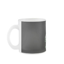 Bad Dog X-ray Skeleton in Green Coffee Mug