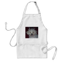Bad Hair Day - Dog and People Humour Aprons