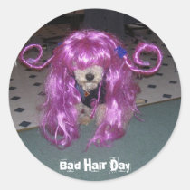 Bad Hair Day stickers