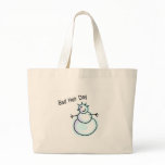 Bad Hair Day Snowman bags