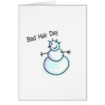 Bad Hair Day Snowman