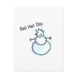 Bad Hair Day Snowman