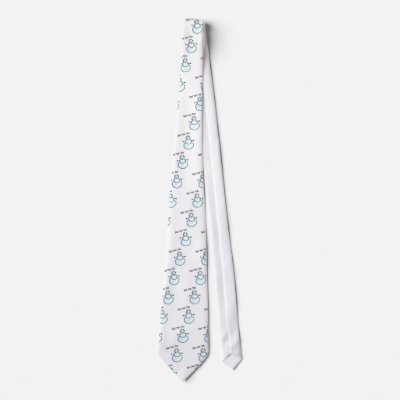 Bad Hair Day Snowman Neck Ties by CelebrationZazzle