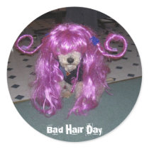 Bad Hair Day stickers