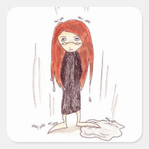 Bad Hair Day Stickers