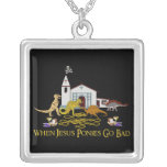 Bad Jesus Ponies Necklaces