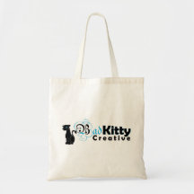 Bad Kitty Creative logo Bags
