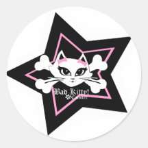 Bad Kitty Stickerz