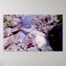 Bad Little Falls, Maine Print