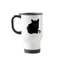 Bad Luck Cat Coffee Mugs
