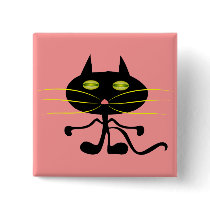 Bad Luck Kitty Pins