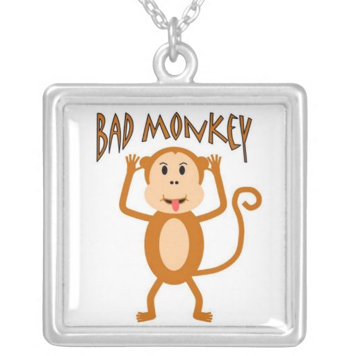Bad Monkey Necklace