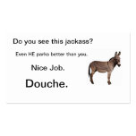 Bad Parking business cards