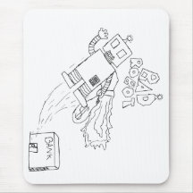 bad robot Mouse pad
