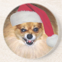 Bad Santa Christmas coaster