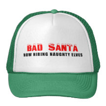 Bad Santa Now Hiring Naughty Elves Mesh Hats