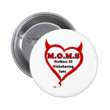 Bad Sons Full Pinback Buttons