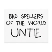 Bad Spellers Untie