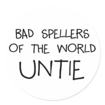 Bad Spellers Untie