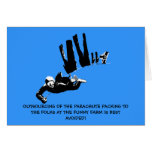 Bad taste but funny skydiving