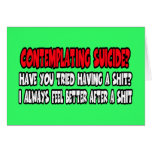 Bad taste suicide