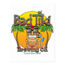 Bad Tiki Brewing Company Postcard