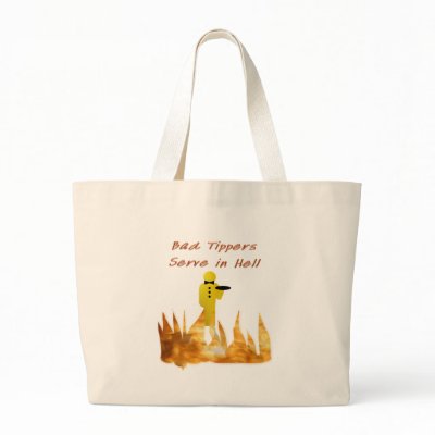 Bad Tippers Canvas Bags by hdowney