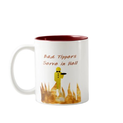 Bad Tippers Mug by hdowney