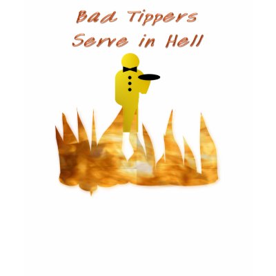 Bad Tippers Tee Shirt by hdowney