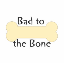 Bad to the Bone (bone) Photo Sculpture