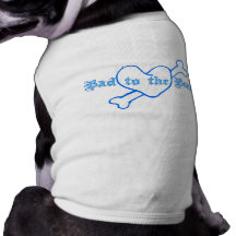 Bad to the Bone Doggie Tee