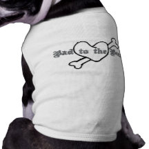Bad to the Bone Doggie Tee