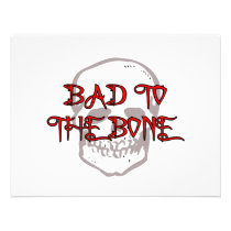 Bad To The Bone invitations