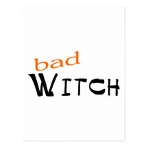 bad Witch Postcards