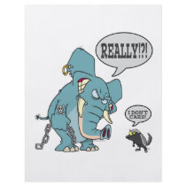 badass elephant questions bad ass honey badger full colour flyer