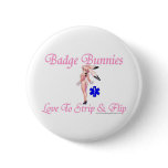 Badge Bunnies Strip and Flip Pin