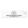 Badge Bunny Bumper Sticker