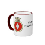 Badge of HMS DIAMOND Mugs
