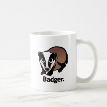 Badger. Coffee Mugs