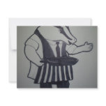 Badger from Wind in the Willows invitations