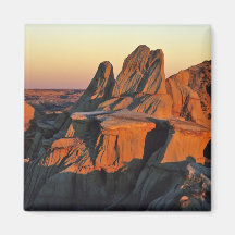 Badlands in Theodore Roosevelt National Park Magnets