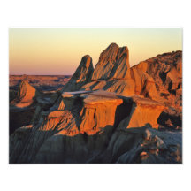 Badlands in Theodore Roosevelt National Park Photo Print