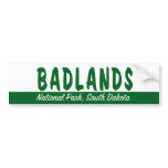 Badlands National Park bumper stickers