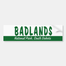 Badlands National Park Bumper Sticker