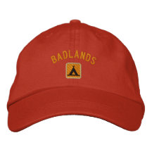 Badlands National Park Embroidered Baseball Caps