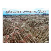 Badlands National Park, South Dakota Post Card