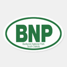 Badlands National Park Sticker