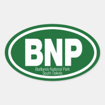 Badlands National Park Stickers