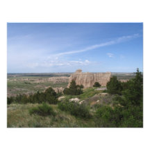 Badlands South Dakota Custom Announcements