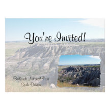 Badlands, South Dakota Invite